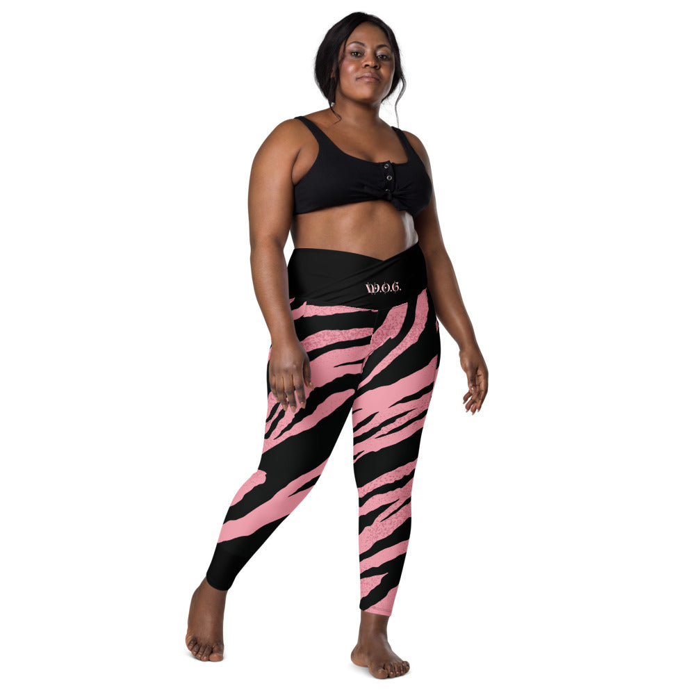 Woman of God Crossover leggings with pockets