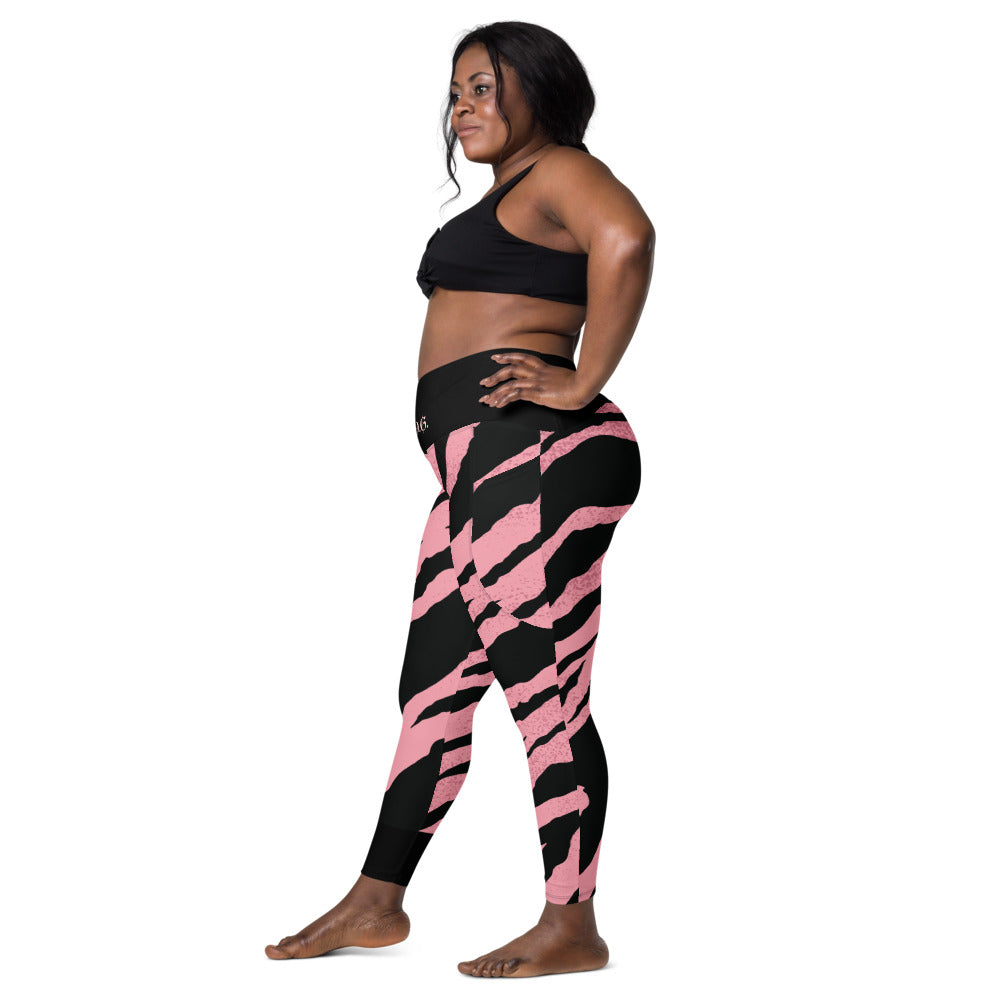Woman of God Crossover leggings with pockets