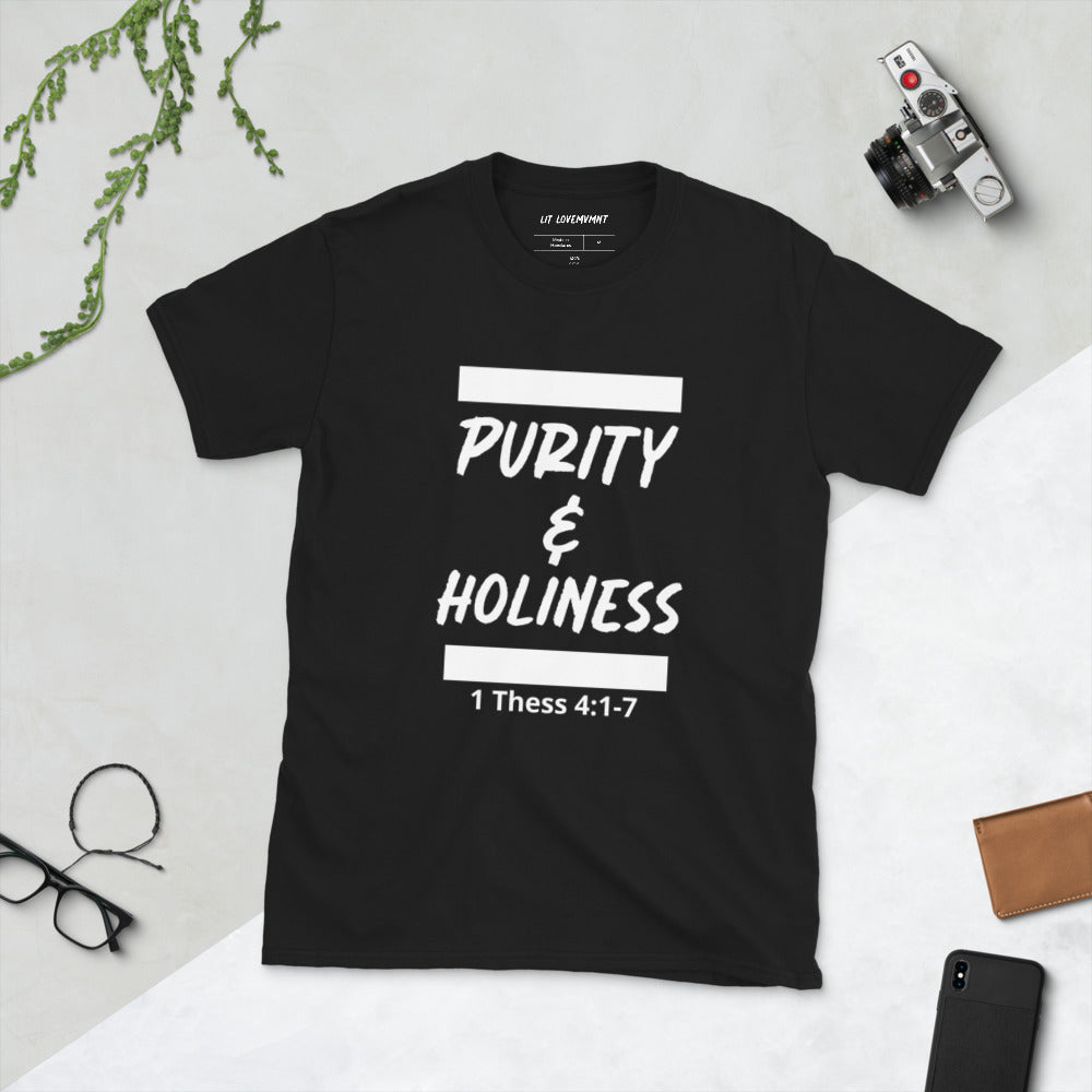 1 Thess 4:1-7 Short-Sleeve Unisex T-Shirt