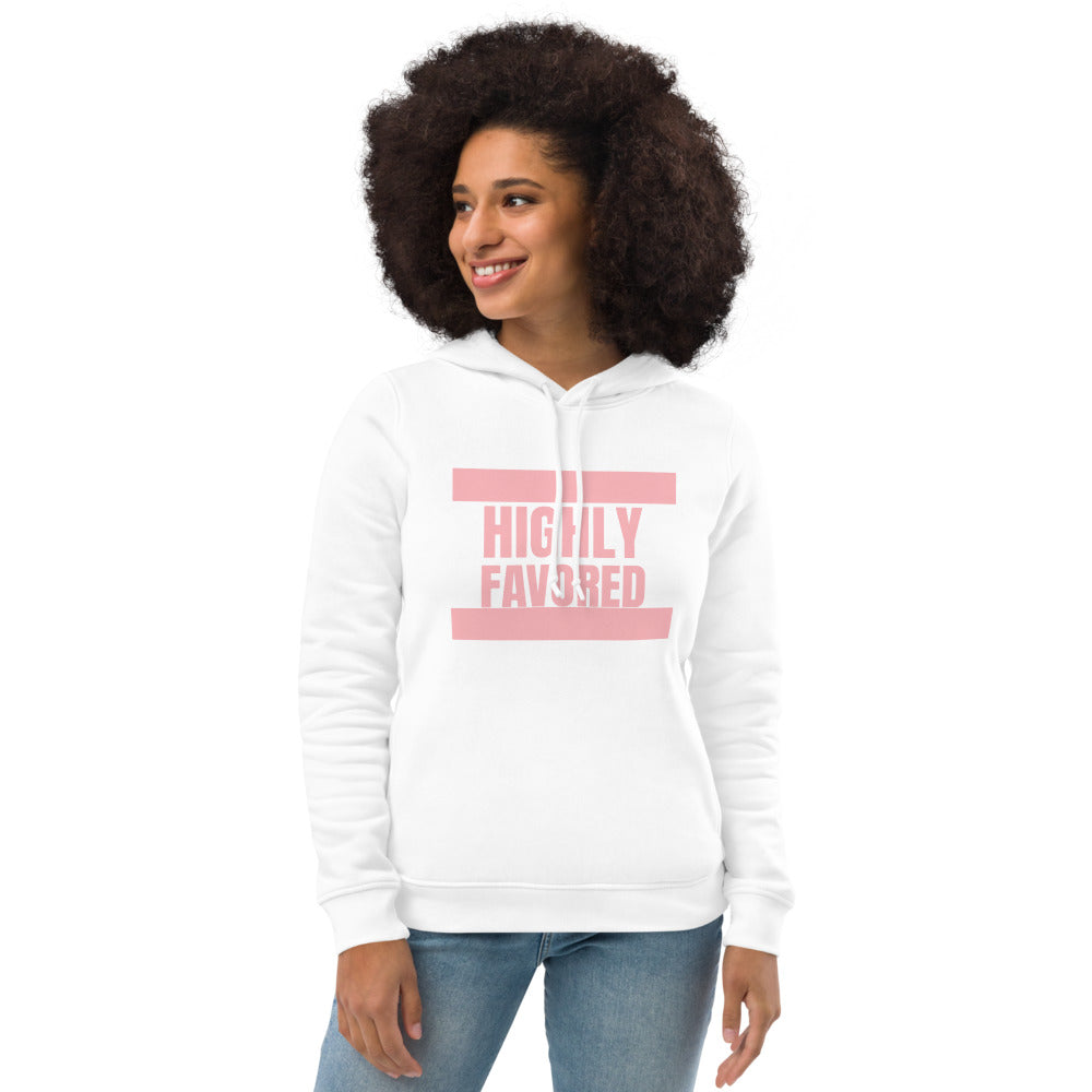Highly Favored Women's eco fitted hoodie