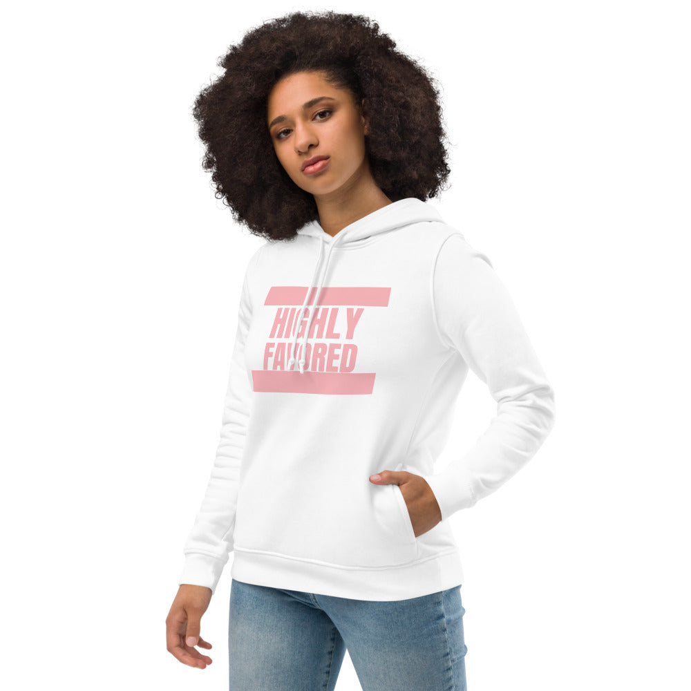 Highly Favored Women's eco fitted hoodie
